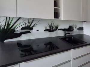 Küchenrückwand mit Digitaldruck
