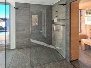 Bodenebene Walk-In Dusche