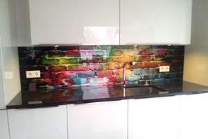 Glaserei Salzinger Küchenrückwand aus Glas